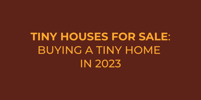 buy a tiny home