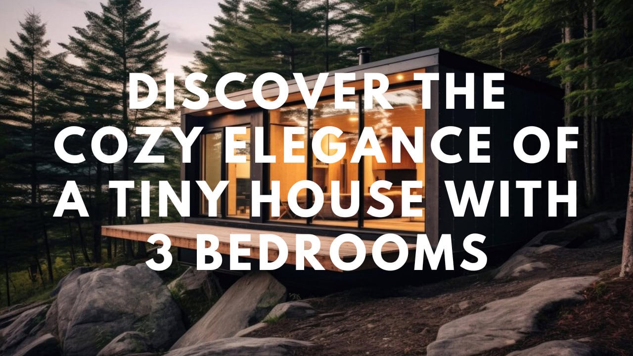 Tiny house 3 bedrooms