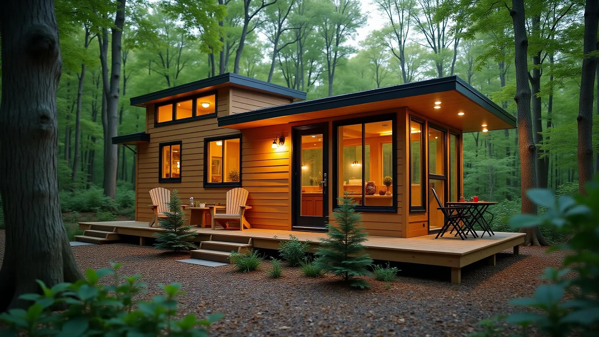Tiny Homes Village in Rock Island, Tennessee - 45 acre tiny home community